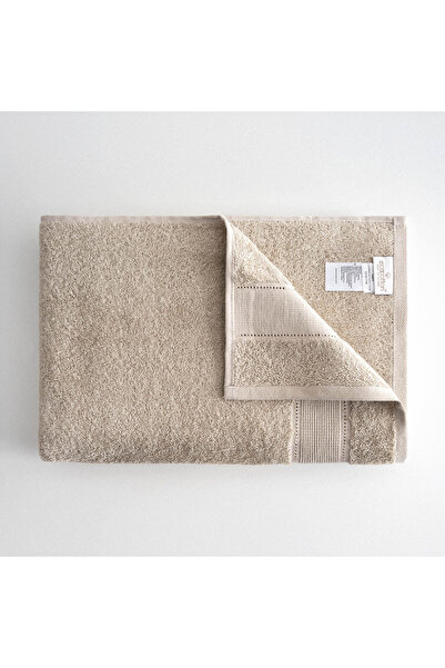 Ecocotton Lida Bath Towel 100% Organic Cotton Hole Work Beige 80X150 cm