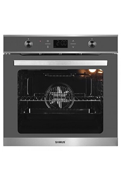 Samus Built-in oven SC626GDX9, 75L, 9 functions, Class A, Grey