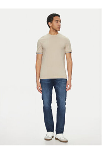BOSS Men's T-Shirt 50501097 Beige