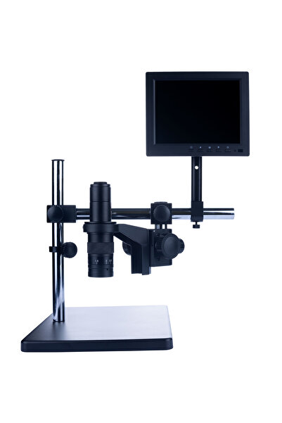 Rosfix Earth Pro MCEP Digital Microscope | 7–45x Zoom, Adjustable Arm, C-Mount