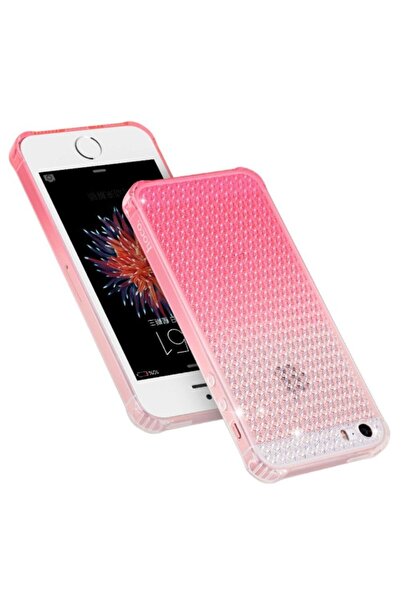 Apple Husa iPhone 5/5S Diamond Series Tpu Argintiu/Roz