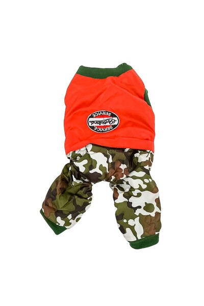 Doty Salopeta care se transforma si in vesta pentru catei de talie foarte mica, multicolor, masura S, Dot