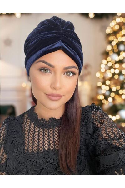 Confortino Turban dama catifea lux Monalisa cu Captuseala Calduroasa, Marime ...