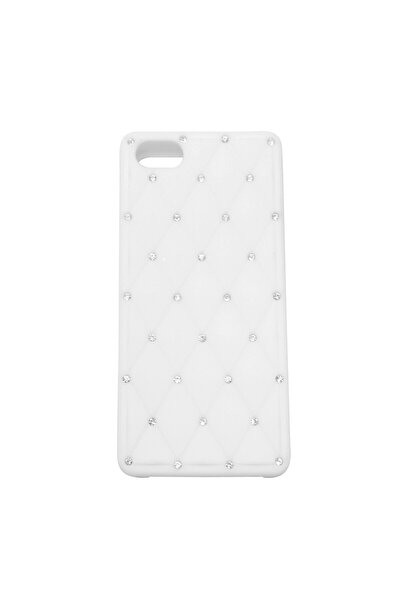 Flippy Husa Apple iPhone 5/5S Imprimeu Plastic Alb