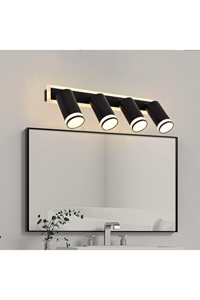 ALC-Shop Ellen LED Chandelier 46W Cold/Warm/Neutral Light Adjustable Projector Acrylic and Black Metal