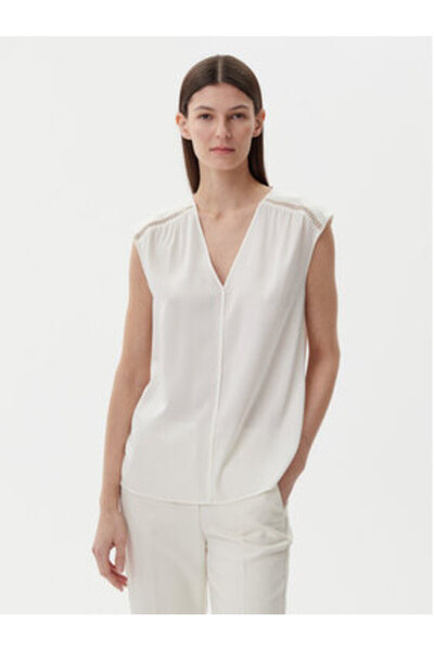 BOSS Bluză de damă 50540616 Alb