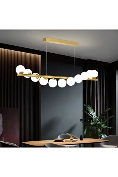 ALC-Shop Πολυέλαιος Vincenzo, 11x G9, Χρυσός, Μέταλλο, Ρυθμιζόμενο Ύψος