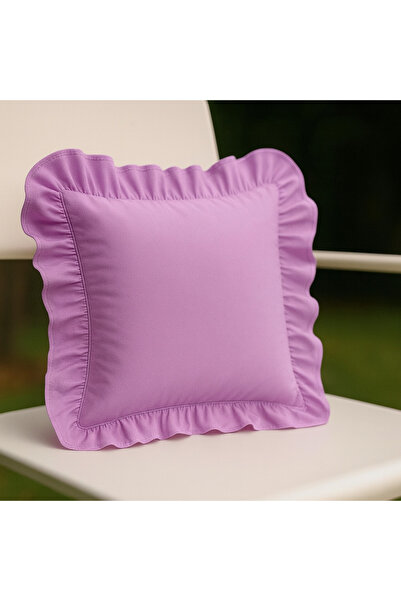 Belomia Home Collection Διακοσμητικό Κάλυμμα Μαξιλαριού με Βολάν – 43x43 εκ. ...