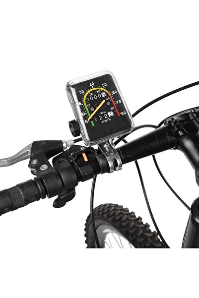 PROCART Mechanical bicycle odometer, analog resettable speedometer, transmission cable