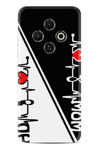 TECNO Spark 30C Case Medium Hardness High Protection Printed Cover Stk-70-Spa...