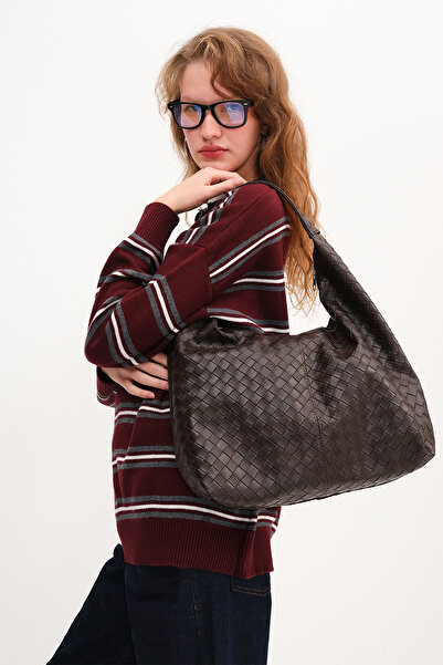 Addax Geantă texturată pentru mână și umăr Ç12