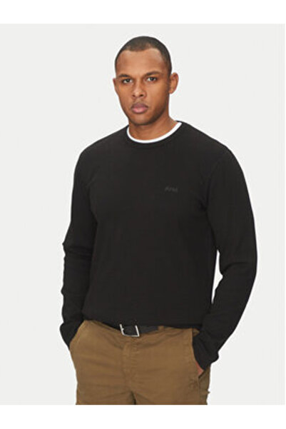 BOSS Men's Longsleeve 50520725 Black