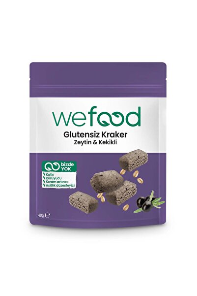 Wefood Glutensiz Zeytinli & Kekikli Kraker 40 gr