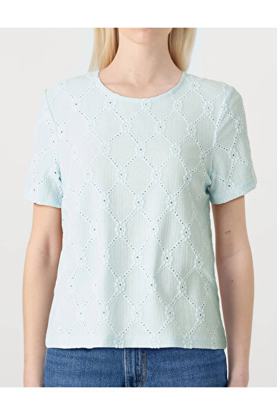 PIECES T-shirt, blue