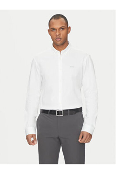BOSS Cămașă bărbătească 50533163 Albă
