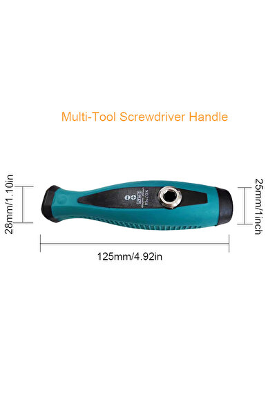 Choice normal handle 1pc 1/4'' Hex Screwdriver Handle 6.35mm Magnetic Screw Driver Bits Holder For Slotted