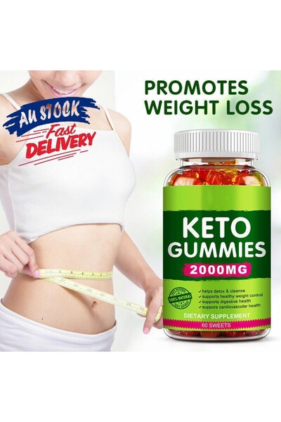 unbranded Keto Gummies Ketone Advanced Weight Loss Fat Burner Men Women Dietary Supplement
