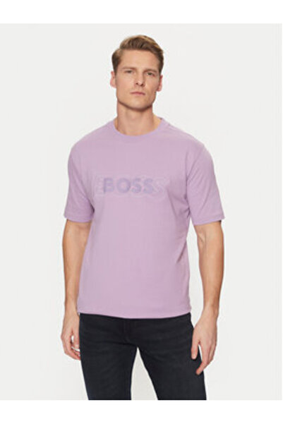 BOSS Tricou bărbătesc 50531271 violet