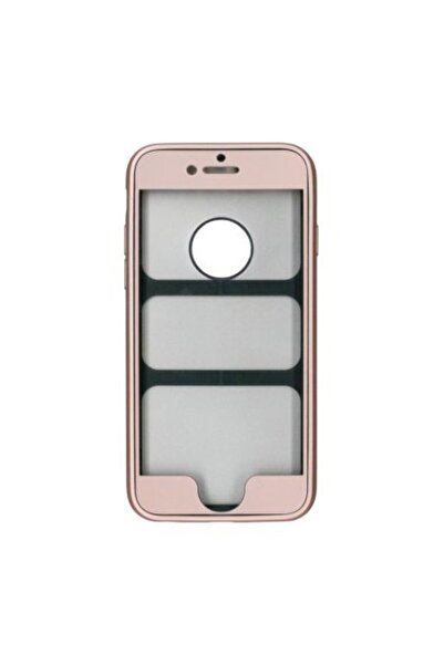 Flippy Θήκη σιλικόνης 360 μοιρών από χρυσή θήκη Apple iPhone 6 Plus + προστατευτική μεμβράνη