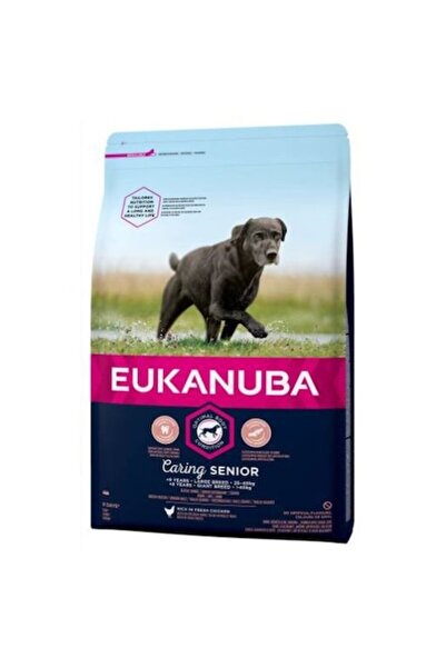 Eukanuba Senior Large Breed Dry Dog Food, Chicken, 15Kg
