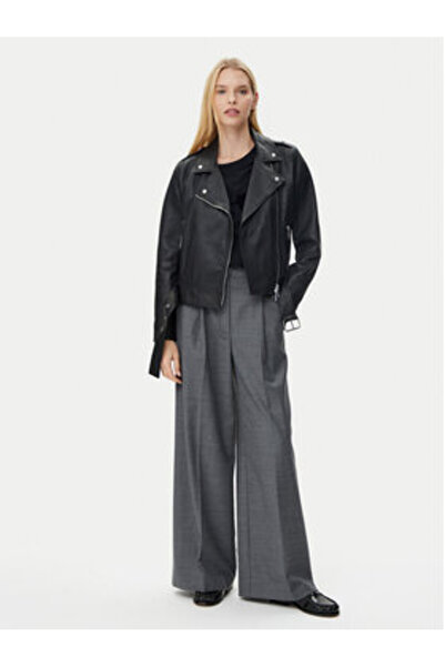 BOSS Women's Leather jacket 50510964 Black