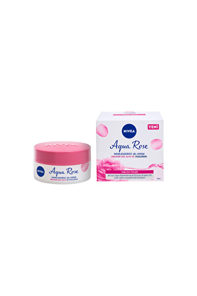 NIVEA 94416 Aqua Rose Moisturizing Gel Cream