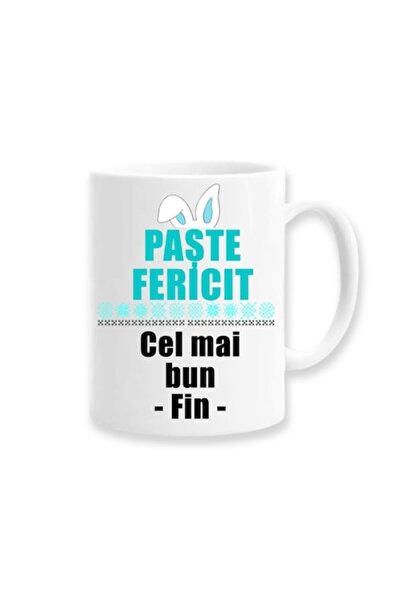 OEM Cană personalizată pentru fin cu mesajul „Paște fericit, cel mai bun fin”...