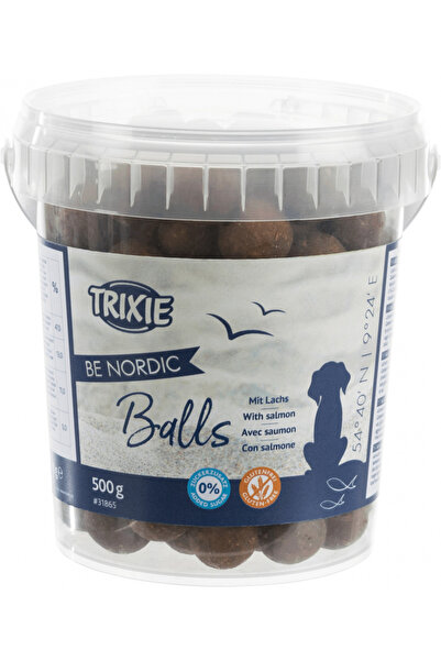Trixie Recompense Pentru Caini, Be Nordic, Bile Cu Somon, 500 g, 31865