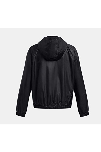 Under Armour Women's Black Sporty Windbreaker – Lightweight and Stylish Windbreaker