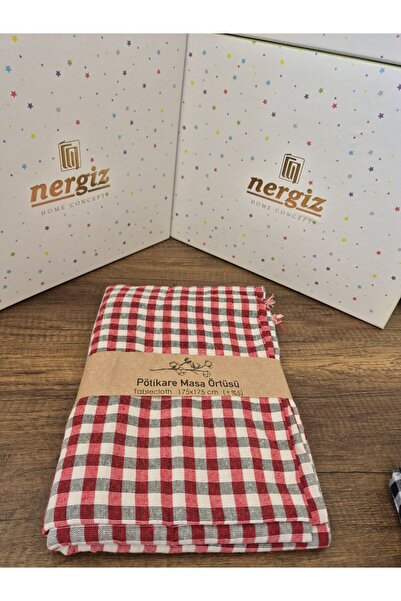 Nergiz Home 170 x 170 cm Piknik Örtüsü ve Masa Örtüsü