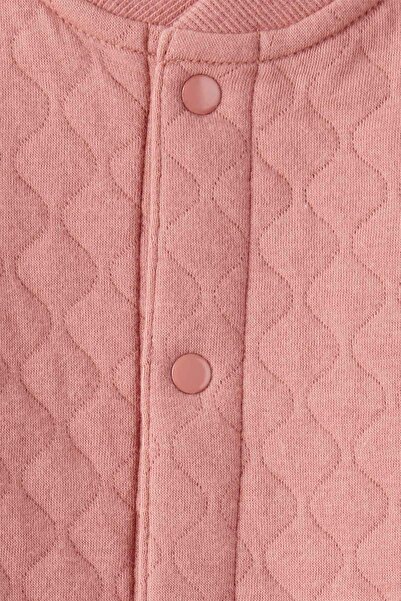 Carter's Baby Girl Pink Hooded Jumpsuit