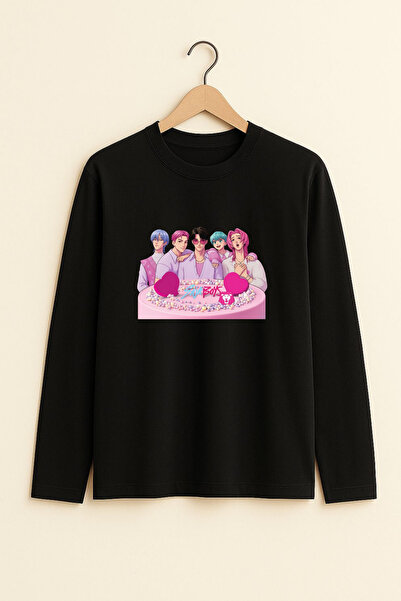 SHAKER CLOTHES Tricou unisex pentru copii Kpop Demon Hunters Saja Boys cu imp...