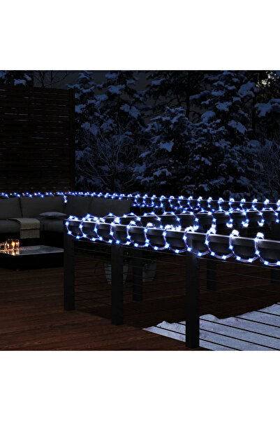 Wertcraft Furtun luminos cu Led Albastru 10 m + controler