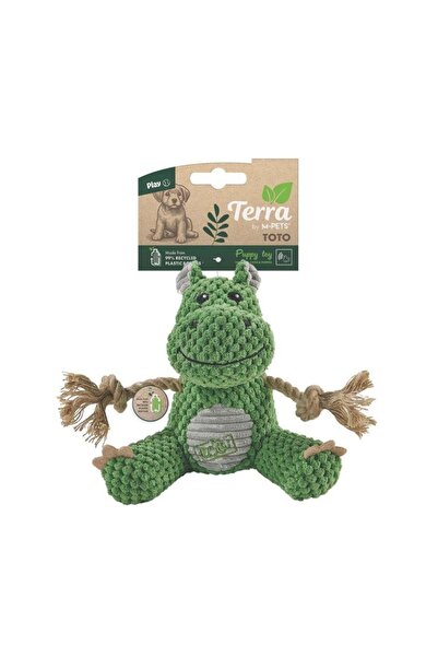 M-PETS Terra Eco Toto Peluş Yavru Köpek Oyuncağı 17 cm