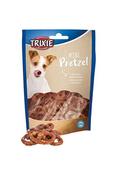 Trixie Recompense Pentru Caini, Mini Covrigi Cu Pui, 100 g, 31656