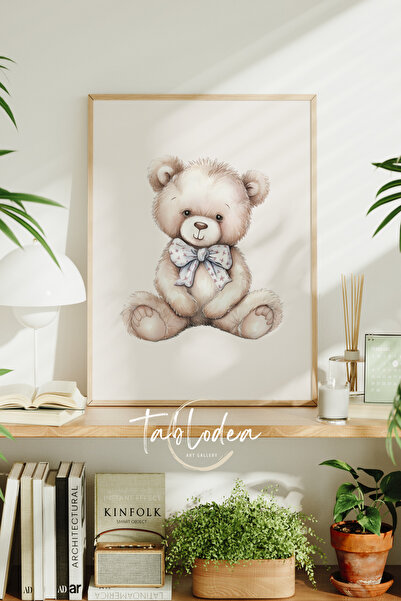 tablodea Dekoracija zidova dječje sobe sa temom medvedića, uokvireni poster, ...