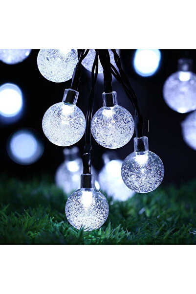 Wertcraft Ghirlanda luminoasa solara bile cu 50 LED-uri, alb rece, 6.5 m