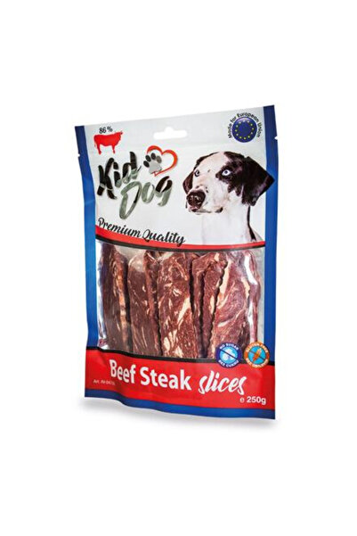 KIDDOG Recompense Pentru Caini, Fileuri De Vita, 250 g, A04730