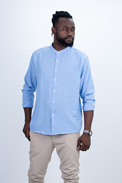 Das Uniform Oversize Flowy Men's Shirt White
