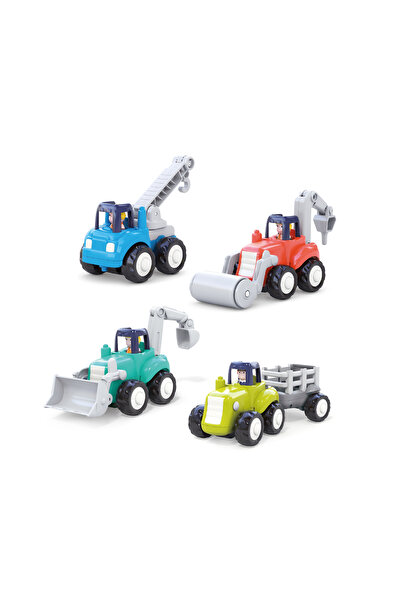 Hola 4WD Construction Truck Toy Set for Kids