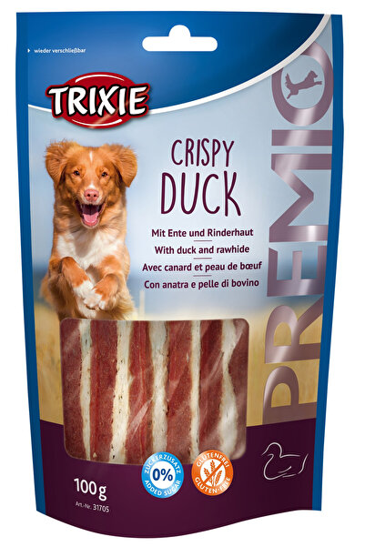 Trixie Recompense Pentru Caini, Premio, Fasii Carne Rata Crispy, 100 g, 31705