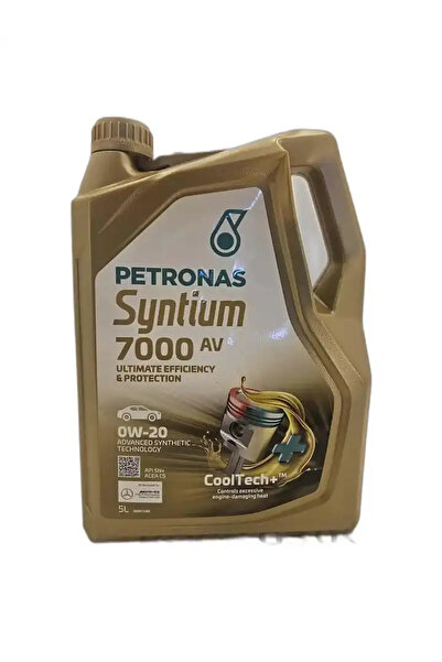 Petronas Syntium 7000 AV 0W 20 5 L. İleri Tam Sentetik Motor Yağı Volkswagen ...