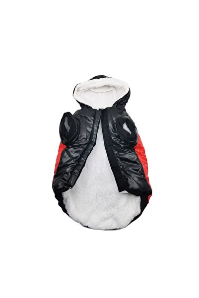 Doty Jachetă Bruno's Jacket Doty® caldă pentru câini de talie mică, XL, Negru/Roșu