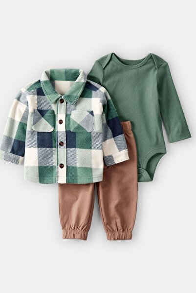 Carter's Erkek Bebek Lacivert 3Lü Hırkalı