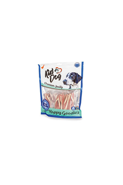 KIDDOG Recompense Pentru Caini, Sandwich De Rata Si Cod, Rasucit , 500 g, A04608