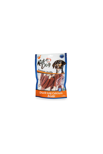 KIDDOG Recompense Pentru Caini, Oase Calciu Cu Carne Rata, 250 g, A04647