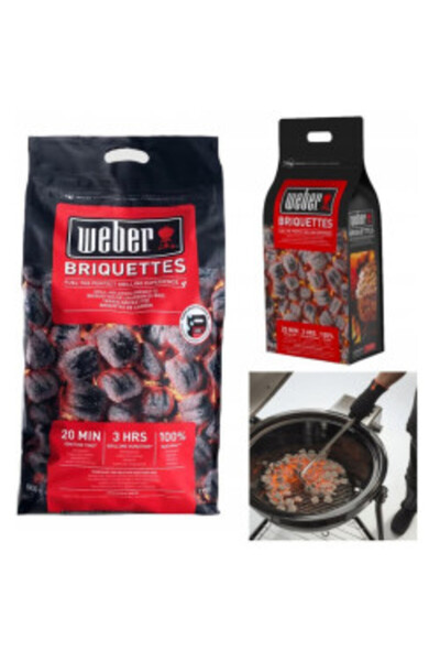 WEBER Briket 8 KG