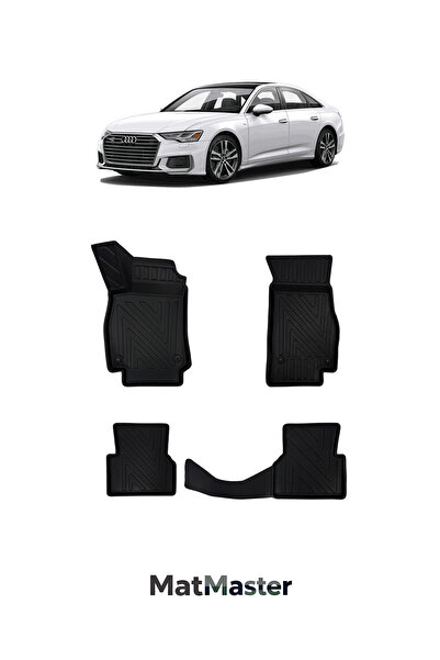 MatMaster Audi A6 2020 Model 5D Ekstra Havuzlu Paspas