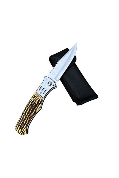 KAVI ONE Briceag Automatic Bone Handle GR 95