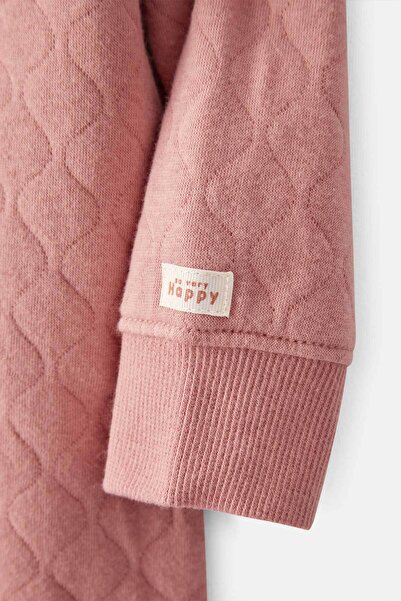 Carter's Baby Girl Pink Hooded Jumpsuit